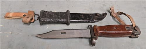 Polish AK bayonet.