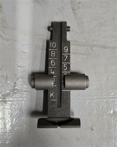 East German AK-74 Rear Sight
