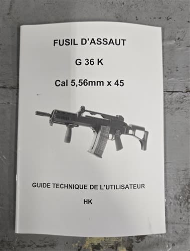 HK G-36K Manual (French)