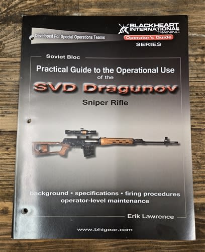 SVD Dragunov Operator's Guide