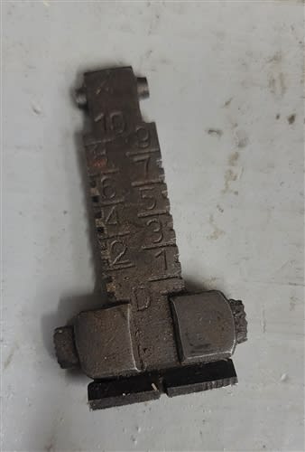 SKS Rear Sight