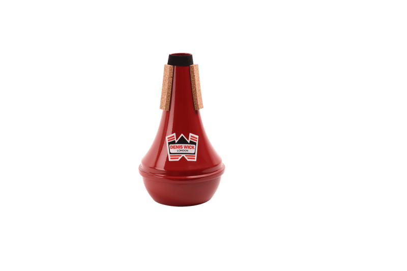 Denis Wick Bb Trumpet Red Coated Aluminum Straight Mute