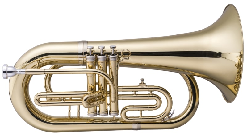John Packer Marching Euphonium -lacquer with ABS case