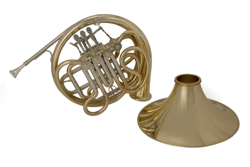 John Packer Bb/F Double French Horn - JP Rath - detachable bell - lacquer