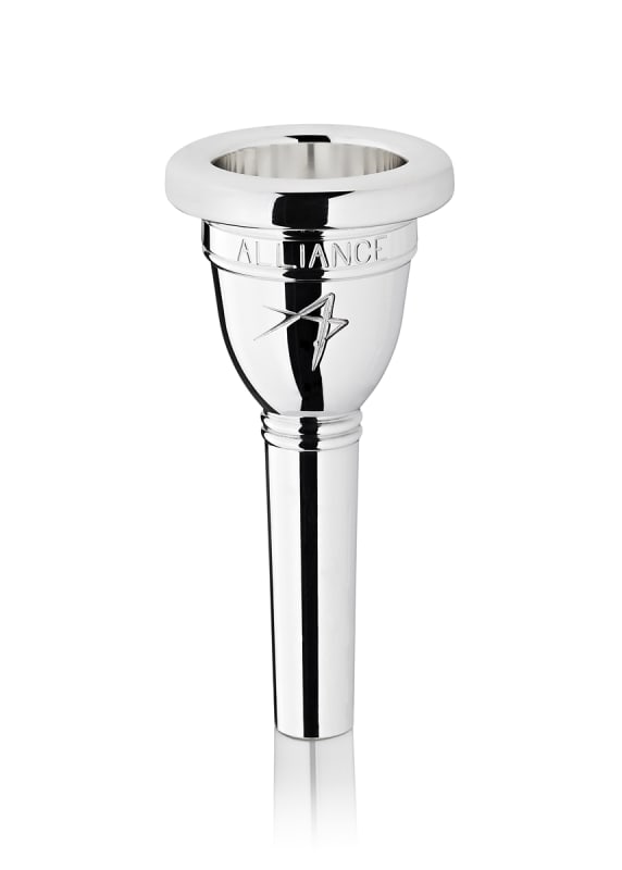 Alliance Prestige Tuba Mouthpiece - Silver