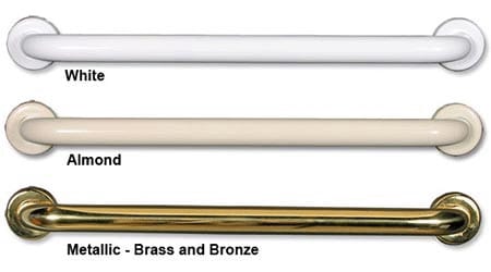 Color Powder Coated Grab bar - 30 inch, 1.5OD