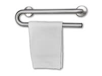 Grab Bars with Towel Bar