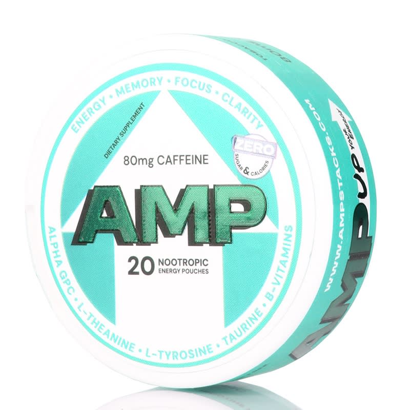 AMP Energy Pouch 80mg Caffeine - Cool Mint