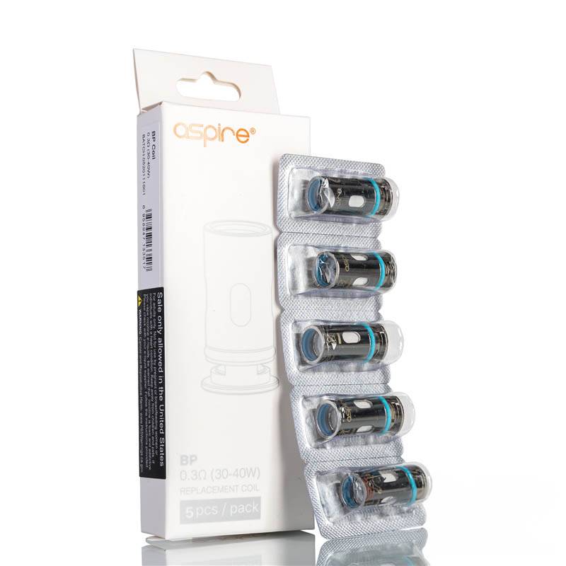 Aspire BP Replacement Coil - Pack of 5