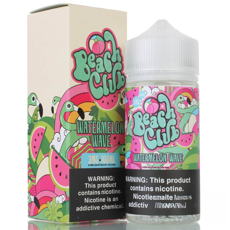 Watermelon Wave by Beach Club E-liquid - 100ml