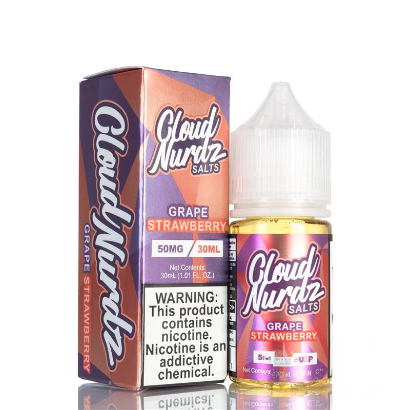 Grape Strawberry by Cloud Nurdz Salt - 30ml Grape Strawberry by Cloud Nurdz Salt - 30ml