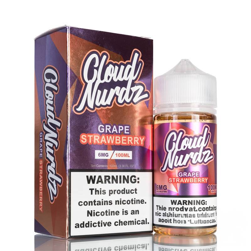 Grape Strawberry by Cloud Nurdz - 100ml Grape Strawberry by Cloud Nurdz - 100ml