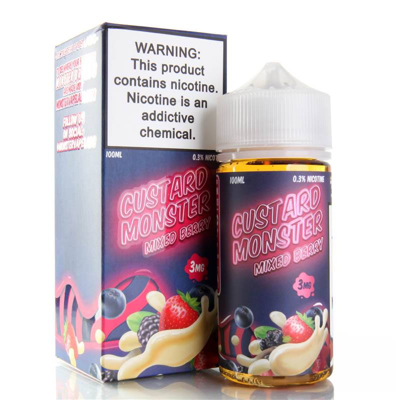 Mixed Berry by Custard Monster - 100ml Mixed Berry by Custard Monster - 100ml