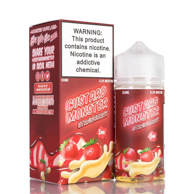 Strawberry by Custard Monster - 100ml