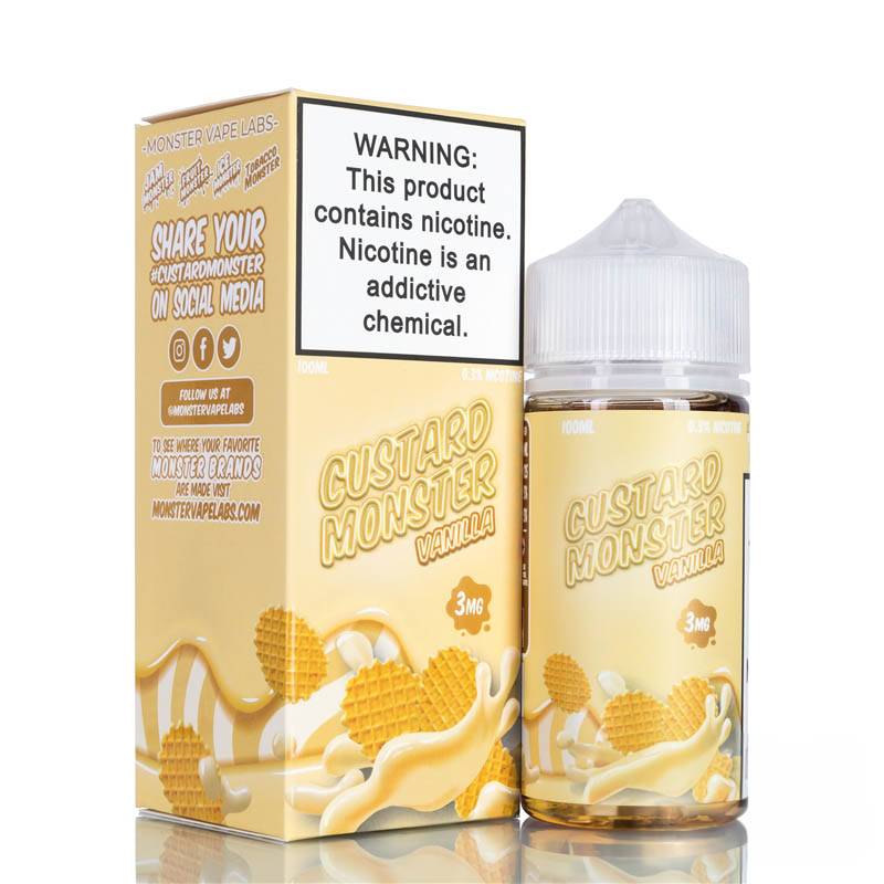 Vanilla by Custard Monster - 100ml Vanilla by Custard Monster - 100ml
