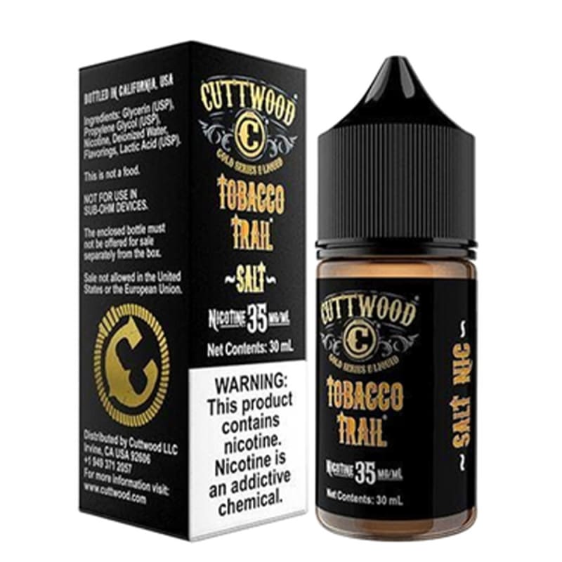 Tobacco Trail by Cuttwood Salt - 30ml