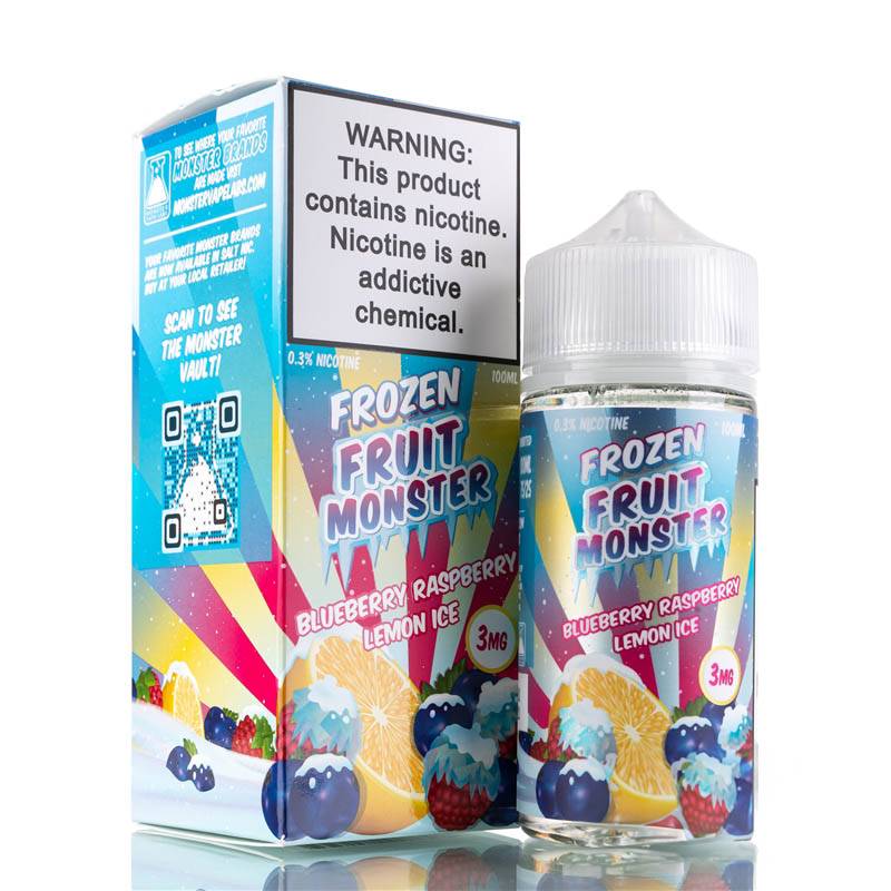 Blueberry Raspberry Lemon Ice by Frozen Fruit Monster - 100ml Blueberry Raspberry Lemon Ice by Frozen Fruit Monster - 100ml
