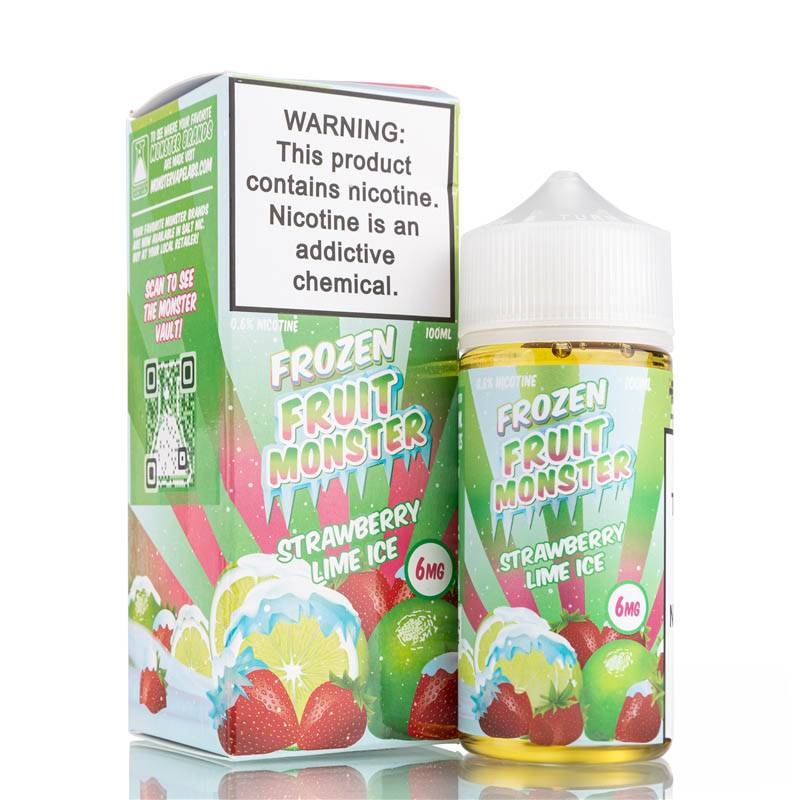 Frozen Strawberry Lime by Frozen Fruit Monster - 100ml Frozen Strawberry Lime by Frozen Fruit Monster - 100ml
