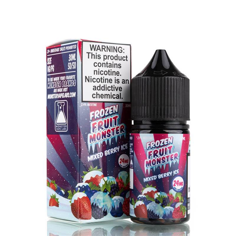 Mixed Berry Ice by Frozen Fruit Monster Nic Salt - 30ml