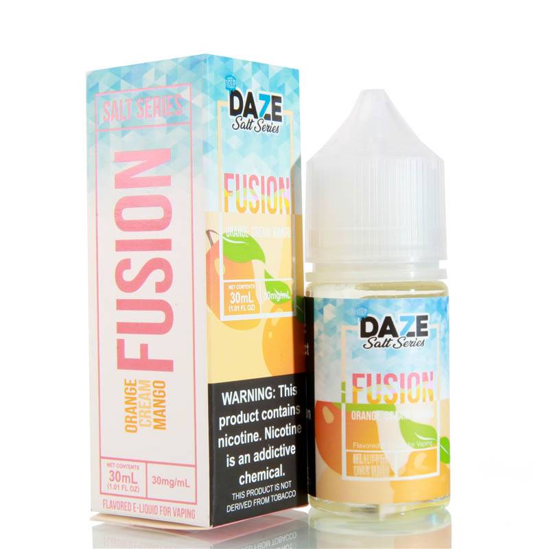Fusion Orange Cream Mango Iced by 7 Daze Salt Series - 30ml