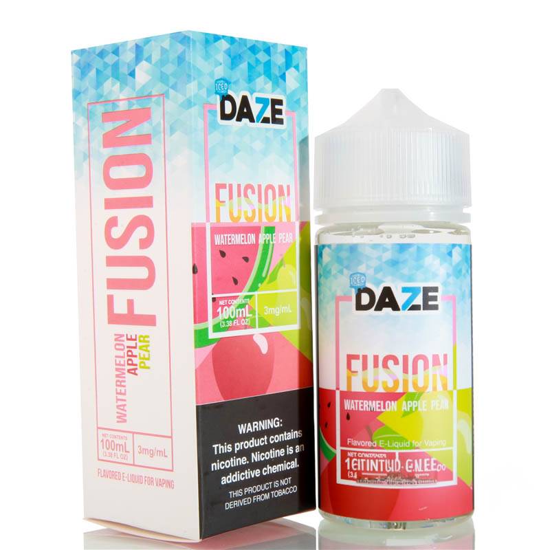 Fusion Watermelon Apple Pear Iced by 7 Daze - 100ml