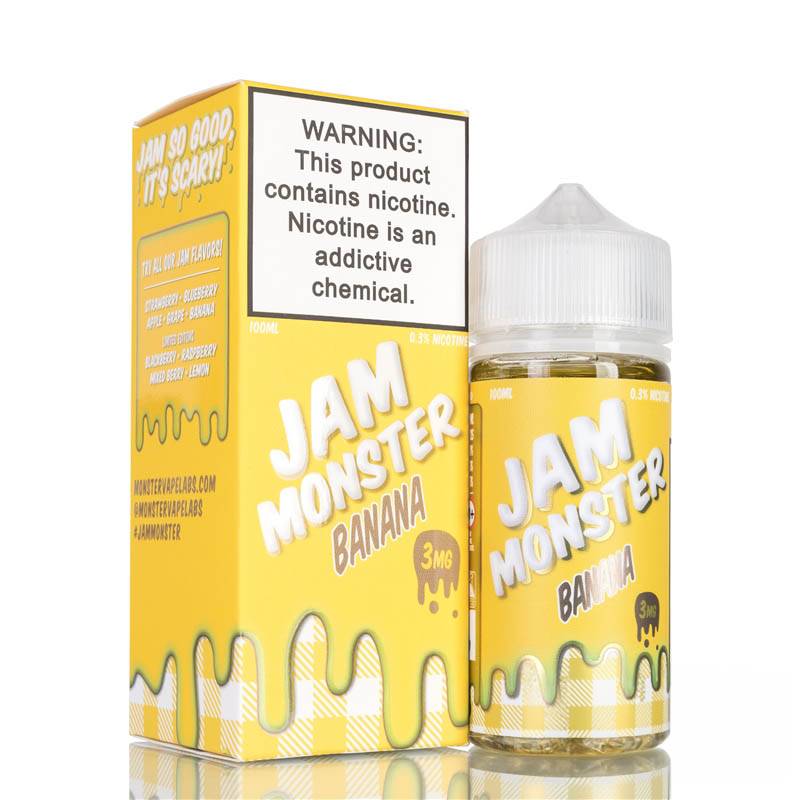 Banana by Jam Monster - 100ml Banana by Jam Monster - 100ml