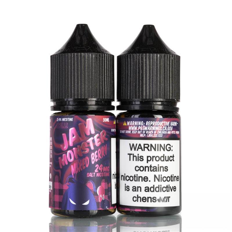 Mixed Berry by Jam Monster Nic Salt - 30ml