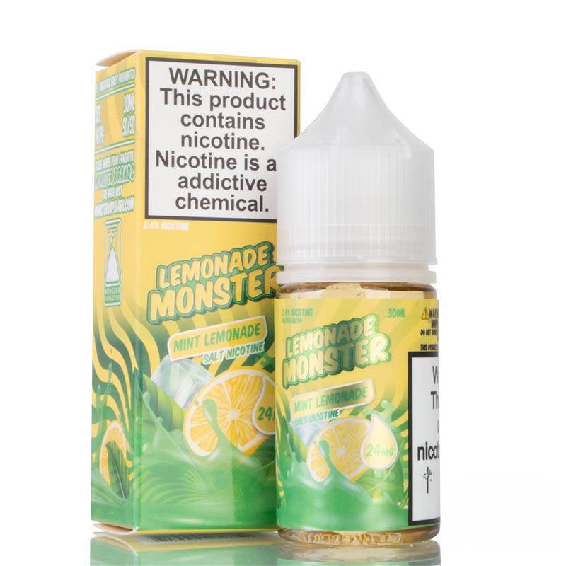 Mint Lemonade by Lemonade Monster Salts E-liquid - 30ml