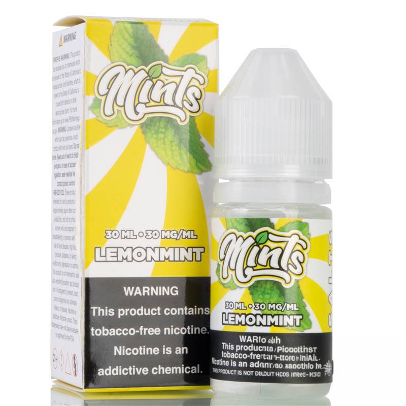 Lemon Mint by Mints Vape Co. Salts - 30ml Lemon Mint by Mints Vape Co. Salts - 30ml
