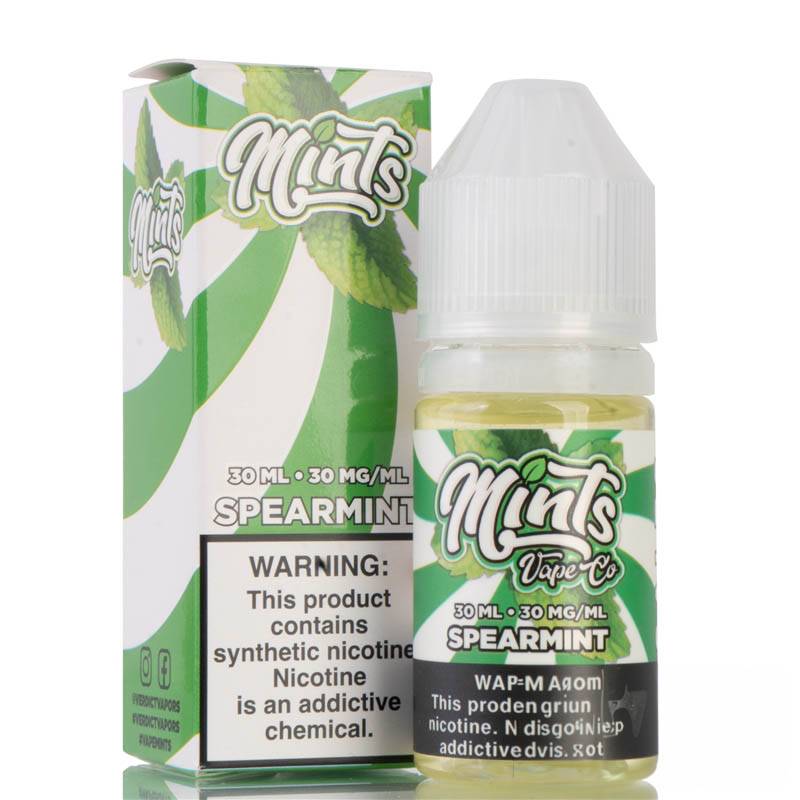 Spearmint by Mints Vape Co. Salts - 30ml