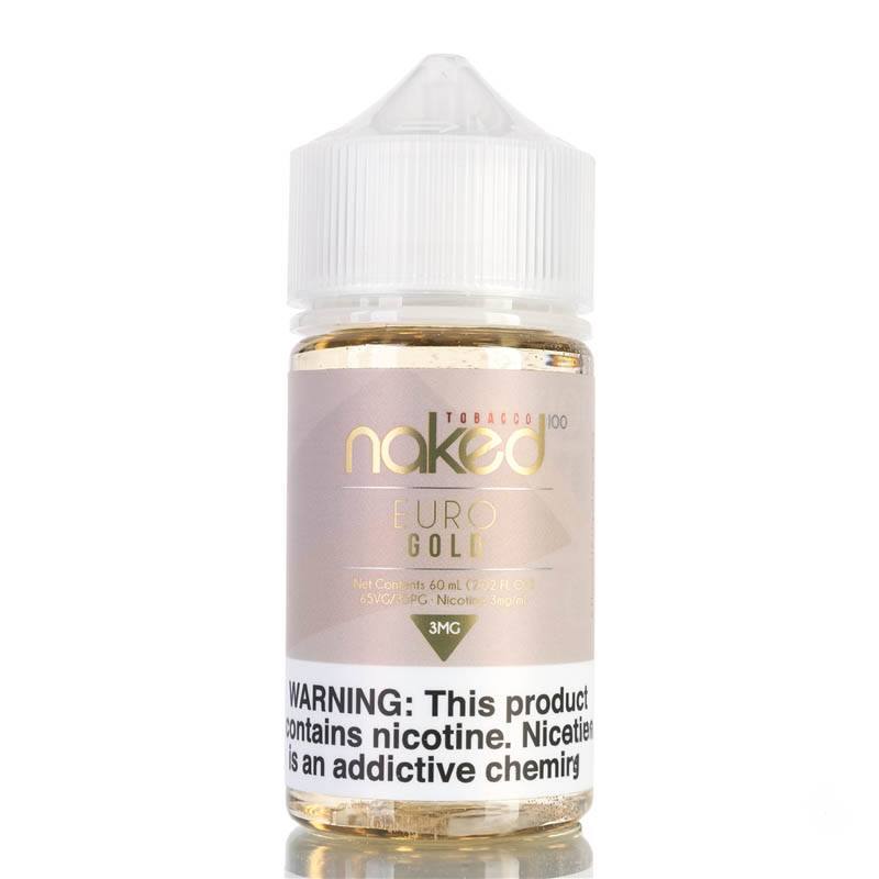 Euro Gold by Naked 100 Tobacco - 60ml Euro Gold by Naked 100 Tobacco - 60ml