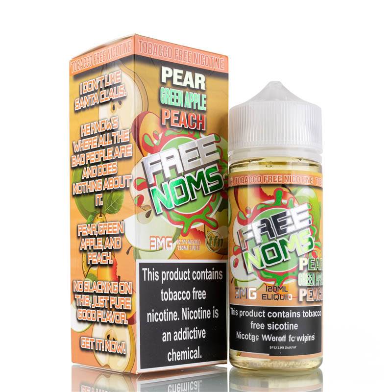 Pear Green Apple Peach by Freenoms - 120ml