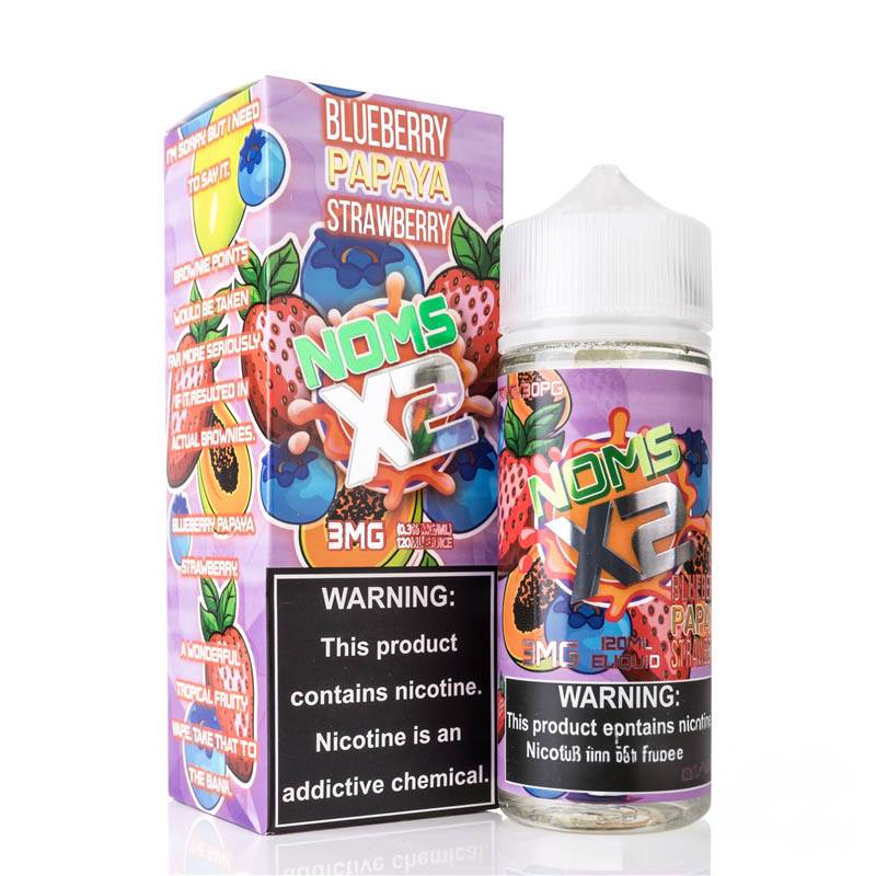 Blueberry Papaya Strawberry by NOMS X2 - 120ml
