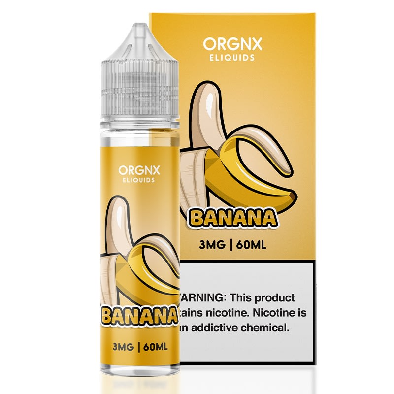 Banana Ice by Orgnx E-Liquids - 60ml Banana Ice by Orgnx E-Liquids - 60ml