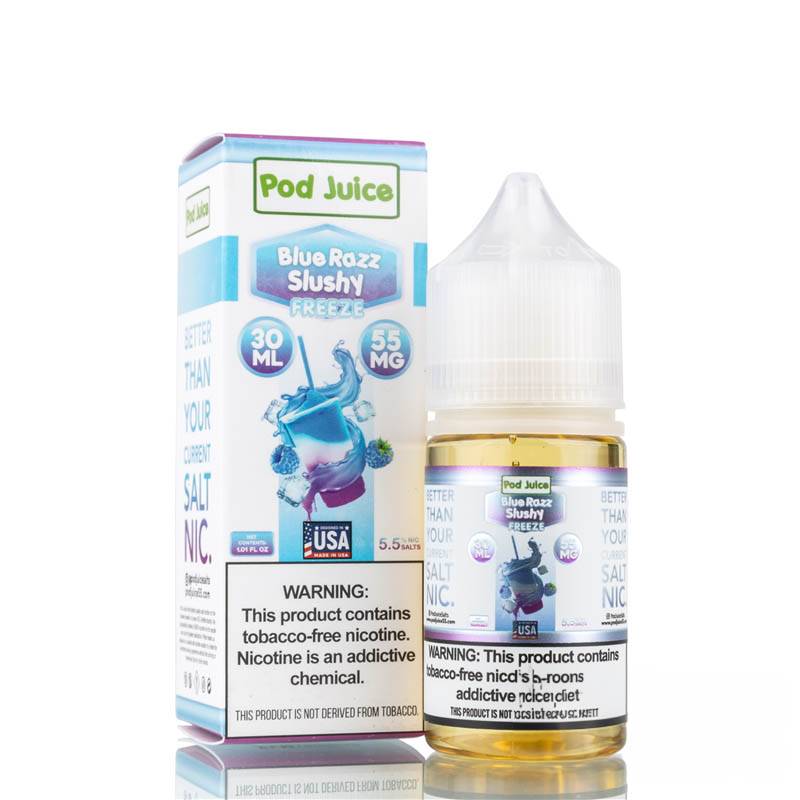Blue Razz Slushy by Pod Juice - 30ml Blue Razz Slushy by Pod Juice - 30ml