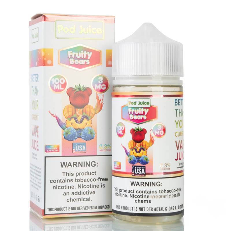 Fruity Bears by Pod Juice - 100ml