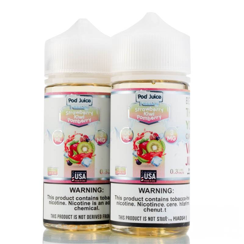 Strawberry Kiwi Pomberry Freeze by Pod Juice - 100ml