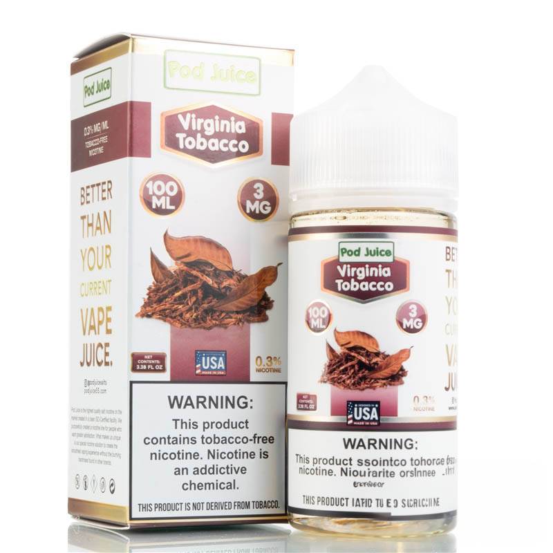 Virginia Tobacco by Pod Juice - 100ml