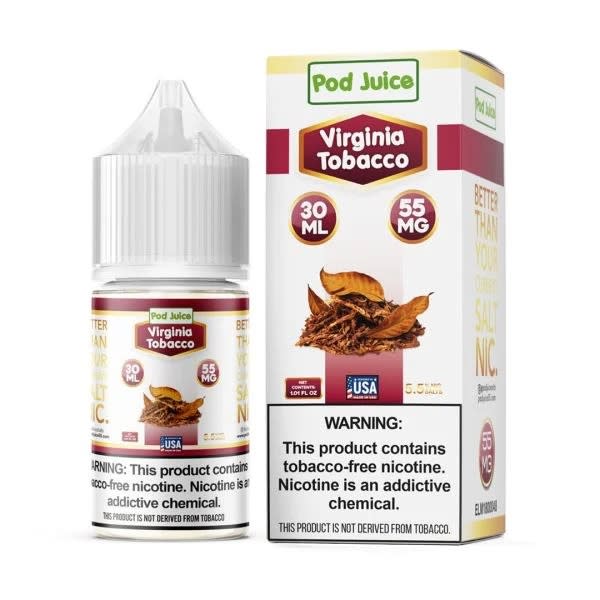 Virginia Tobacco by Pod Juice - 30ml Virginia Tobacco by Pod Juice - 30ml