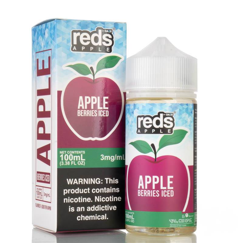 Reds Apple Berries Iced by 7 Daze - 100ml