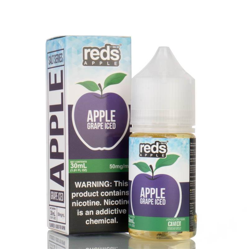 Reds Apple Grape Iced by 7 Daze Salt Series - 30ml