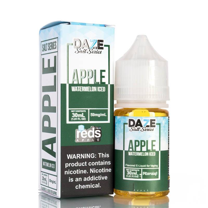 Reds Apple Watermelon Iced by 7 Daze Salt Series - 30ml