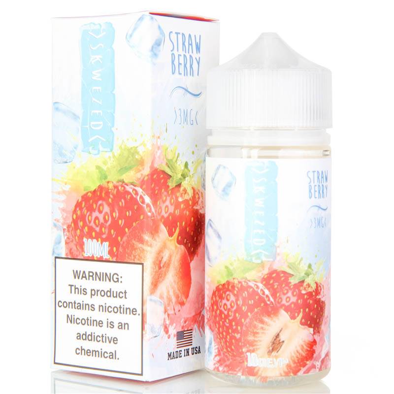 Strawberry Ice by Skwezed E-liquid - 100ml