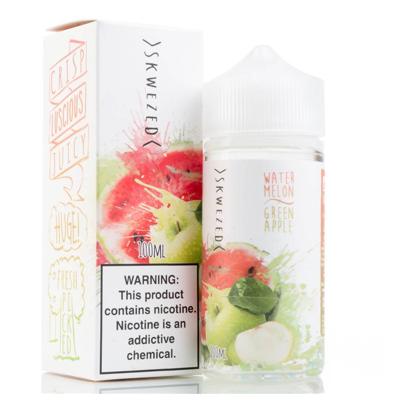 Watermelon Green Apple by Skwezed E-liquid - 100ml