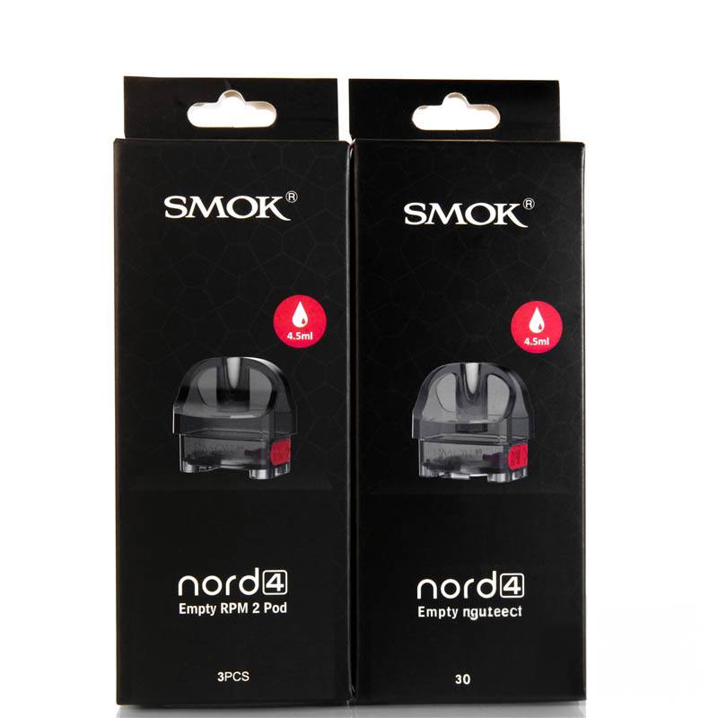 SMOK Nord 4 Empty Pod Cartridge - Pack of 3