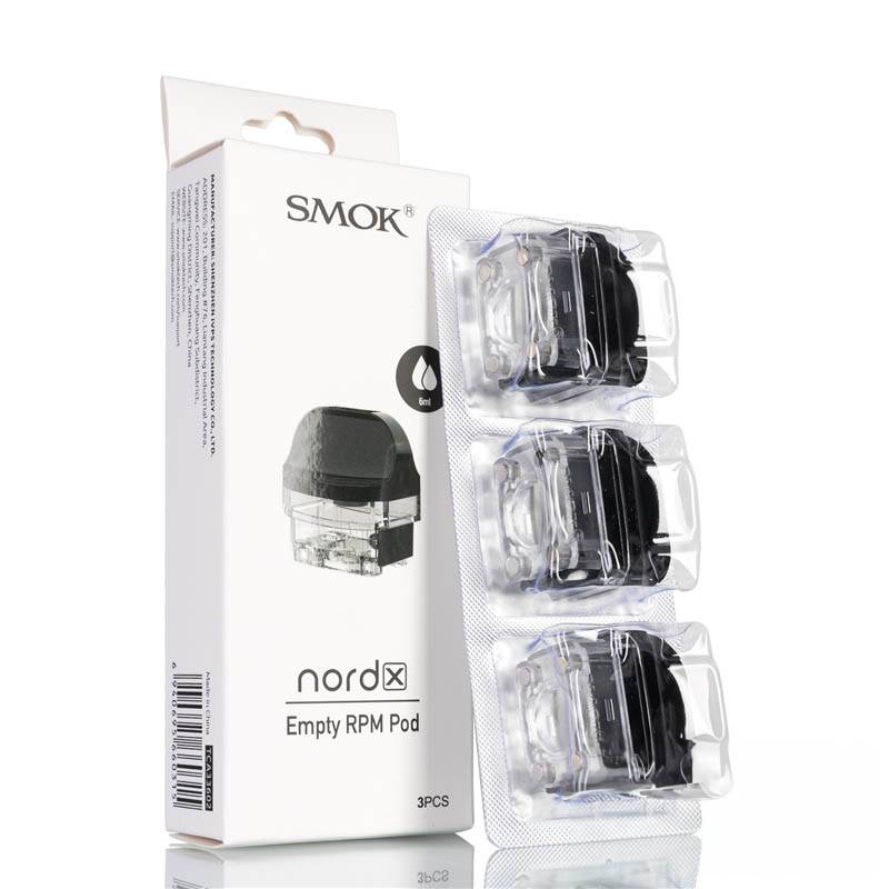 SMOK Nord X Empty Pod Cartridge - Pack of 3 SMOK Nord X Empty Pod Cartridge - Pack of 3