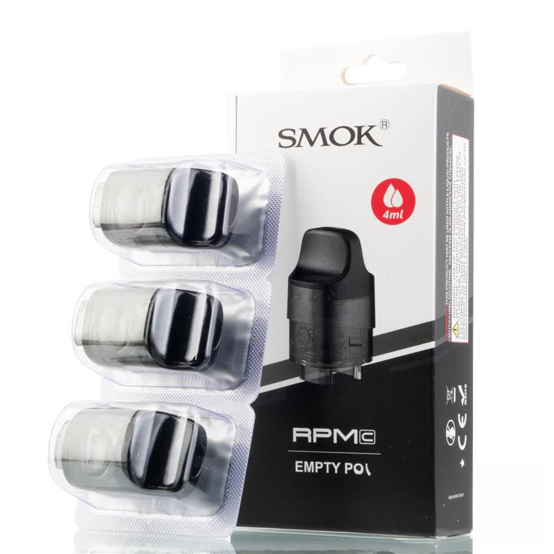 SMOK RPM C Empty Pod Cartridge - Pack of 3 SMOK RPM C Empty Pod Cartridge - Pack of 3