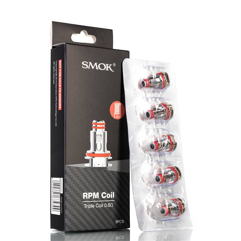 SMOK RPM Replacement Coil - Pack of 5 SMOK RPM Replacement Coil - Pack of 5
