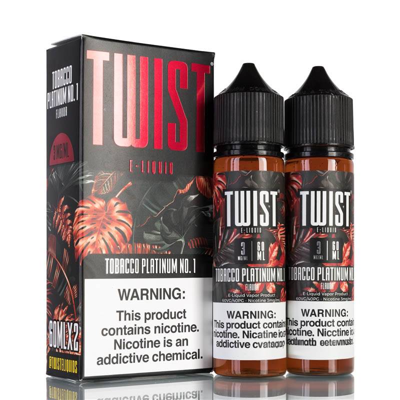 Tobacco Platinum No. 1 by Twist E-Liquids - 120ml