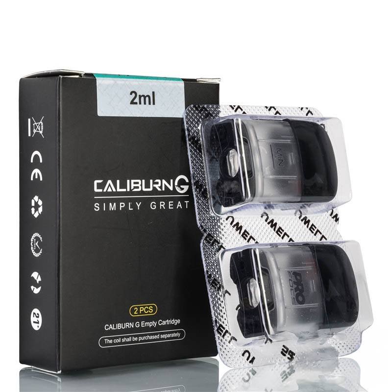 Uwell Caliburn G Empty Pod Cartridge - Pack of 2 Uwell Caliburn G Empty Pod Cartridge - Pack of 2